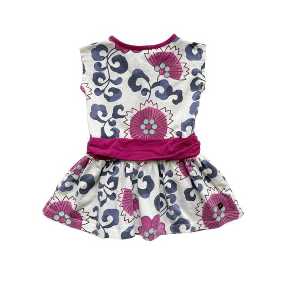 Tea Collection Floral Button Dress Size 2 - Picture 3 of 5